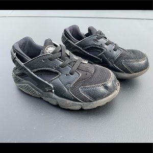 Nike Huarache All Black Toddler 10C